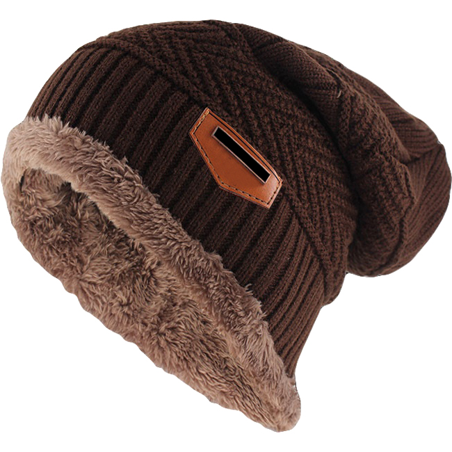 Fashion Colorful Knitted Hats Thick Warm Soft Cotton Knitted Bonnet Beanie